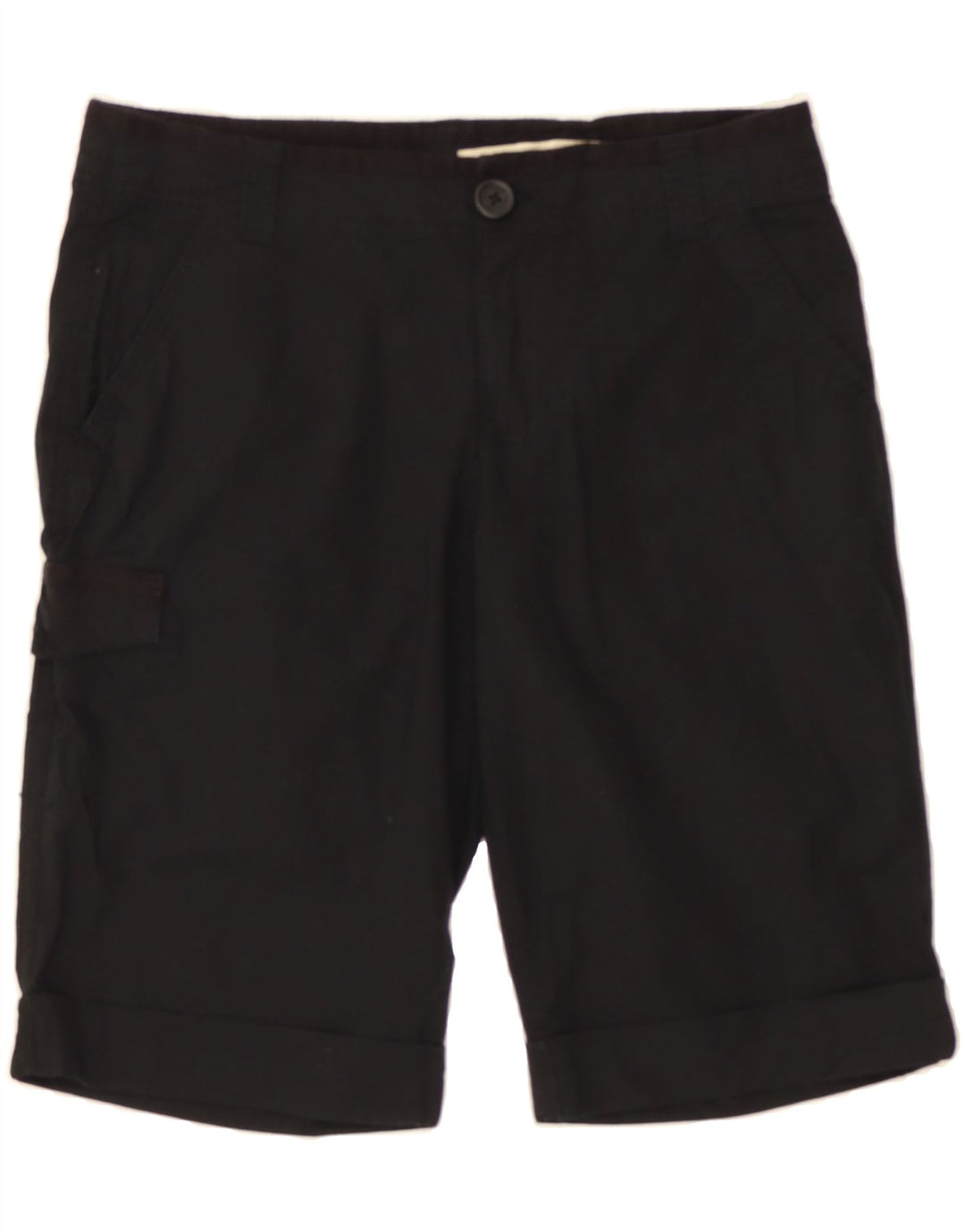 DKNY Womens Cargo Shorts US 6 Medium W32 Black Cotton Vintage Dkny and Second-Hand Dkny from Messina Hembry 