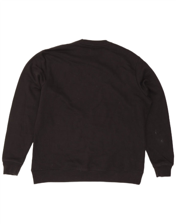 Champion Herren Sweatshirt Pullover XL Schwarz Baumwolle