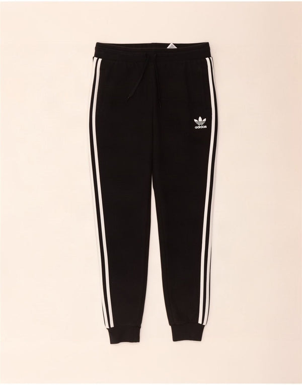 Adidas Jungen-Trainingshose, Jogginghose, 13–14 Jahre, schwarze Baumwolle