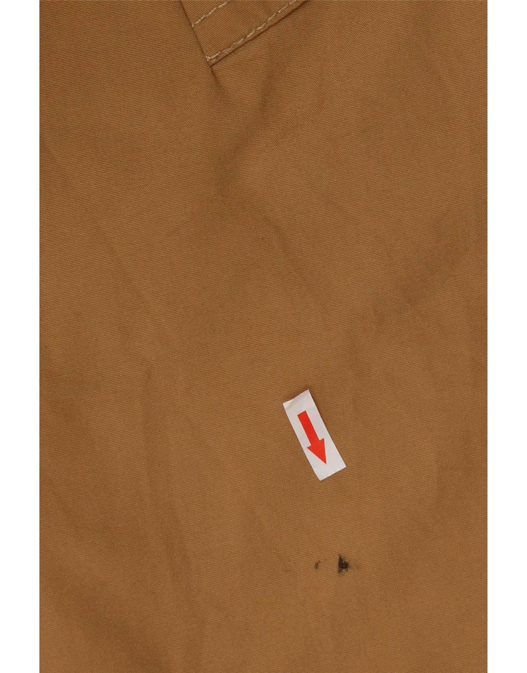 Vintage Herrenmantel UK 40 Große Beige Baumwolle