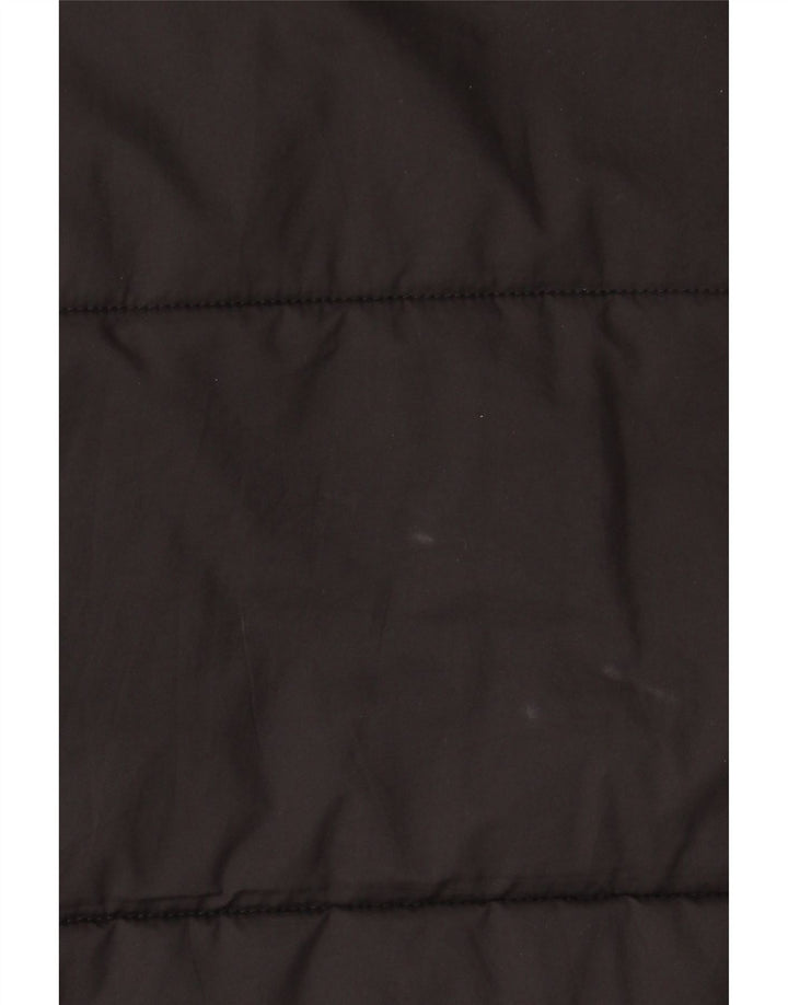 Puma Damen-Kapuzenjacke, wattiert, UK 16, Größe L, Schwarz, Polyester