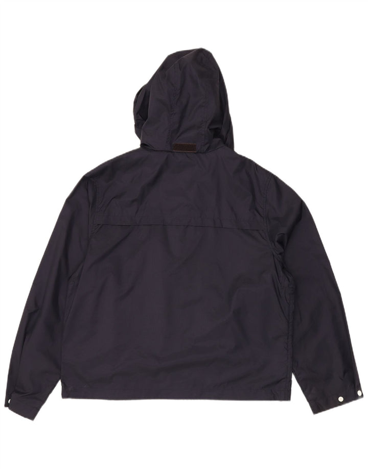 HOBBS Damen Marilyn Anselm Übergroße Regenjacke UK 14 Mittel Marineblau