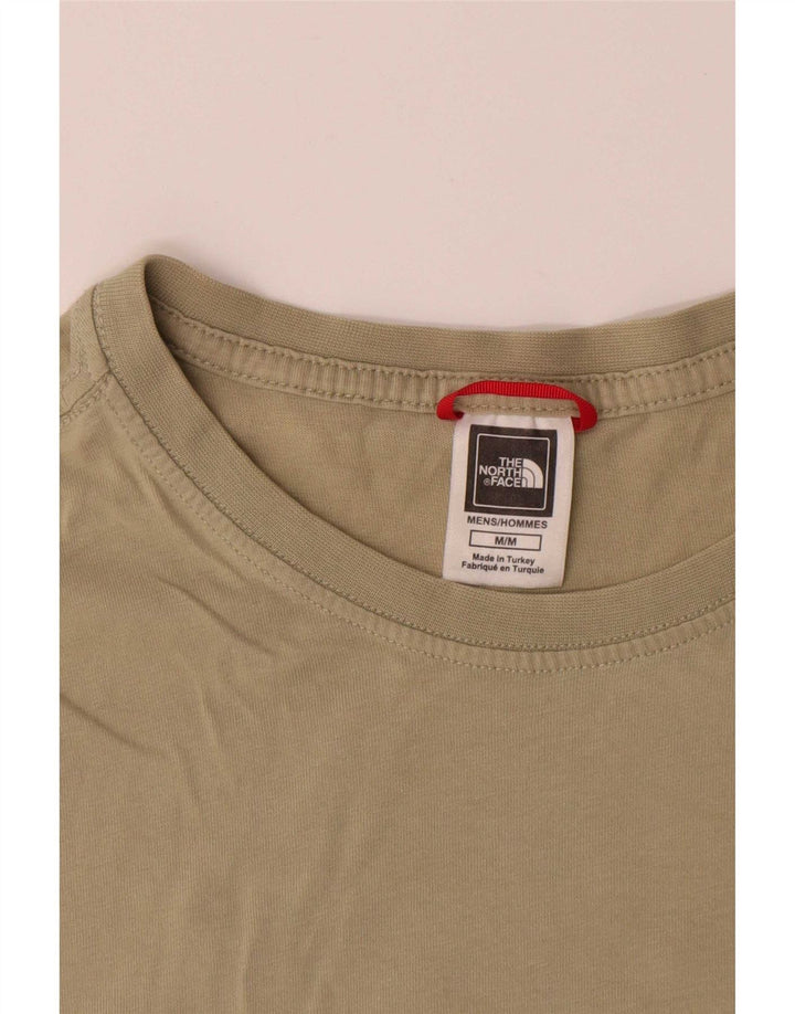 The North Face Herren-T-Shirt mit Grafik, mittlere Khaki-Baumwolle