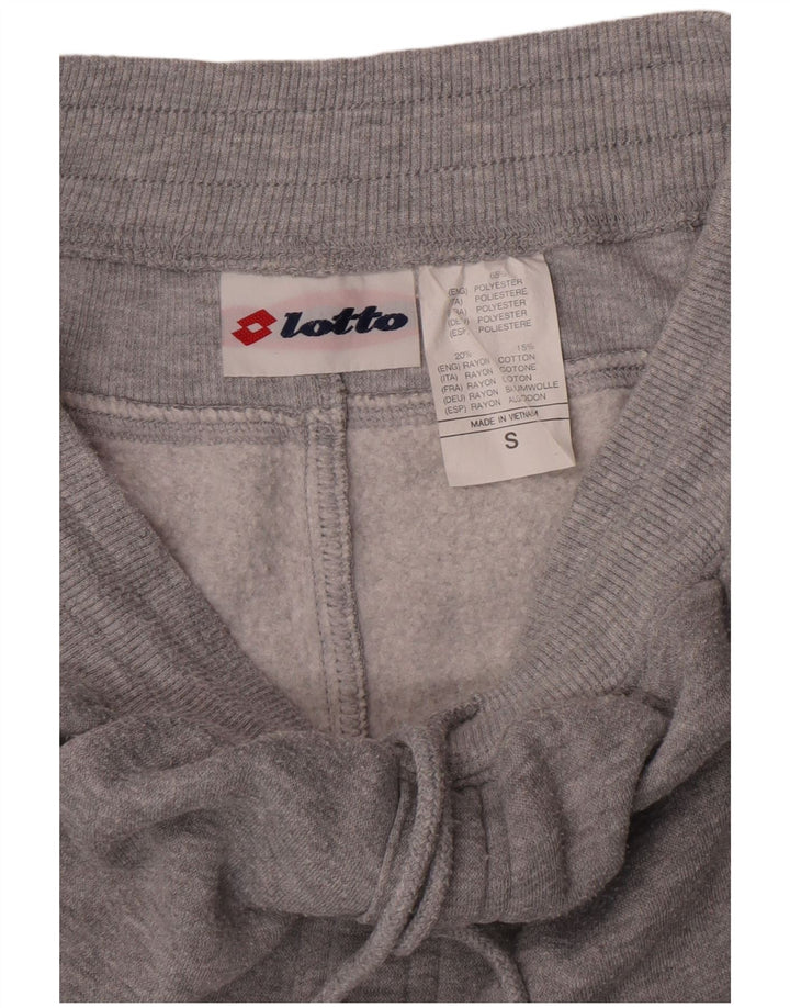 Lotto Damen Sportshorts mit Grafik, Größe S, Grau, Polyester, Sport