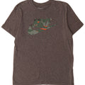 Nike Herren-T-Shirt mit Grafik, mittelgraue Baumwolle