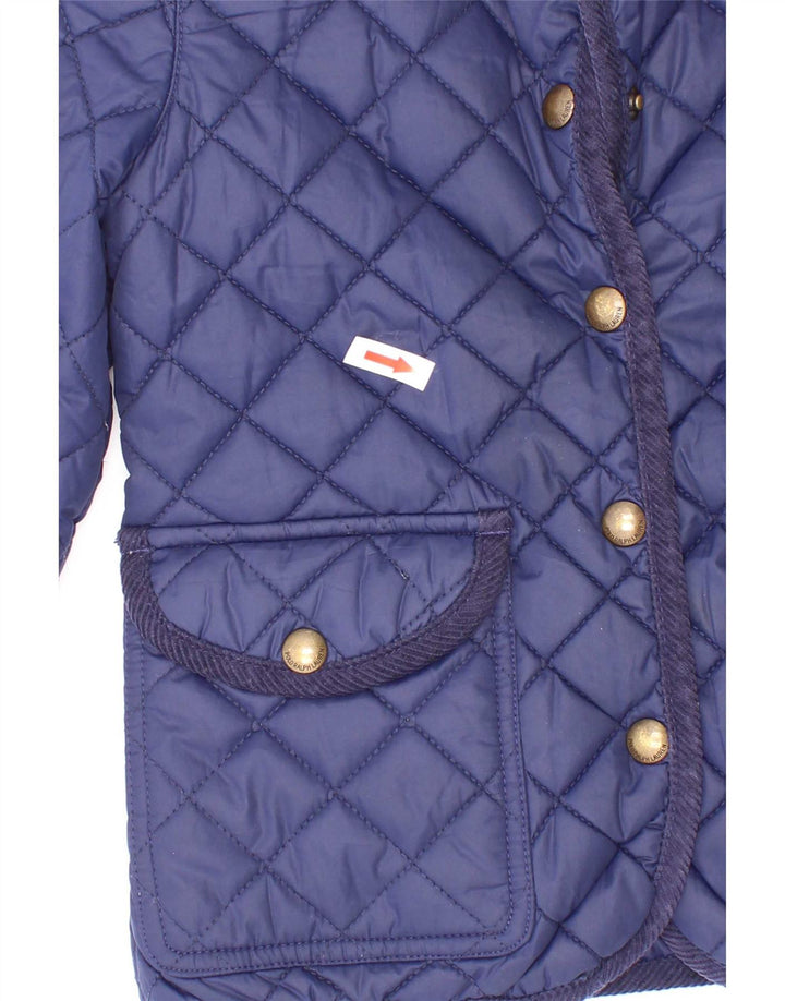 Polo Ralph Lauren Steppjacke für Mädchen, 5–6 Jahre, Marineblau, Polyester