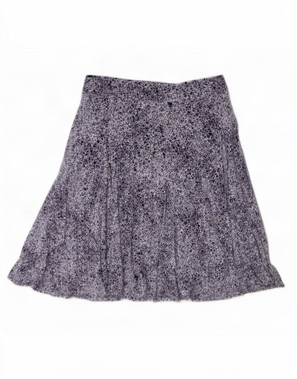Marks & Spencer Damen Per Una A-Linienrock UK 14 Large W32 Marineblau
