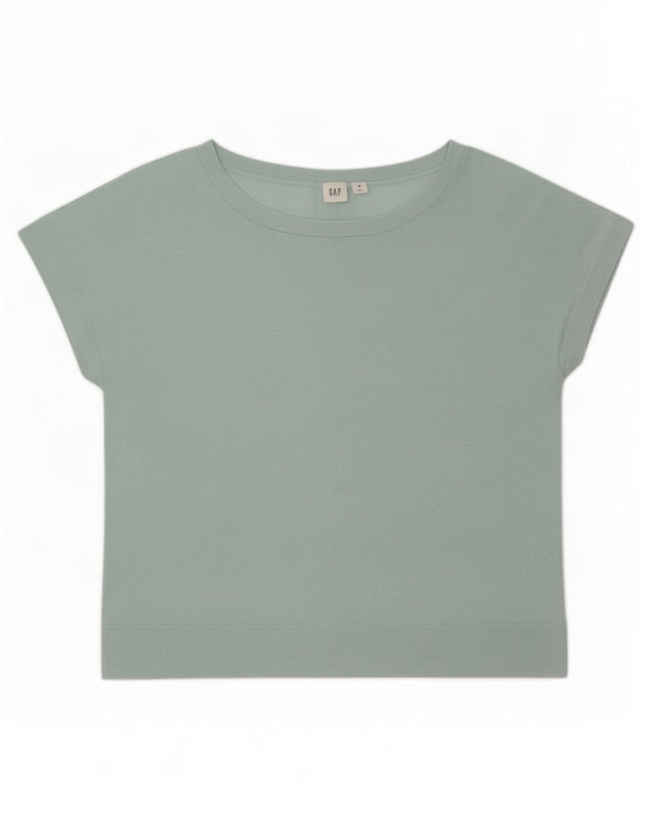 Gap Damen T-Shirt Top UK 14 Medium Türkis