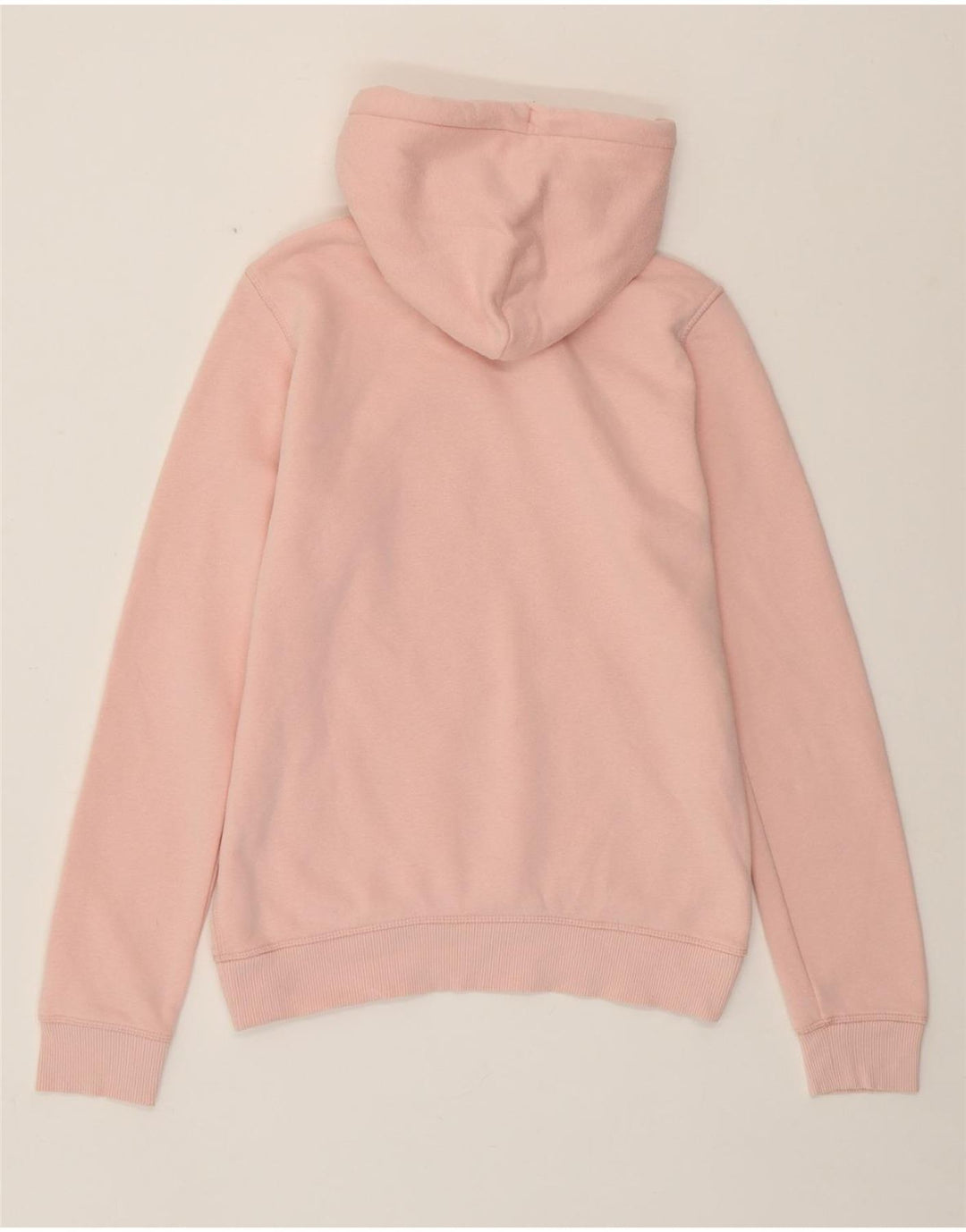 JACK WILLS Damen-Kapuzenpullover mit Grafik, übergroß, Gr. 8, Rosa, Baumwolle