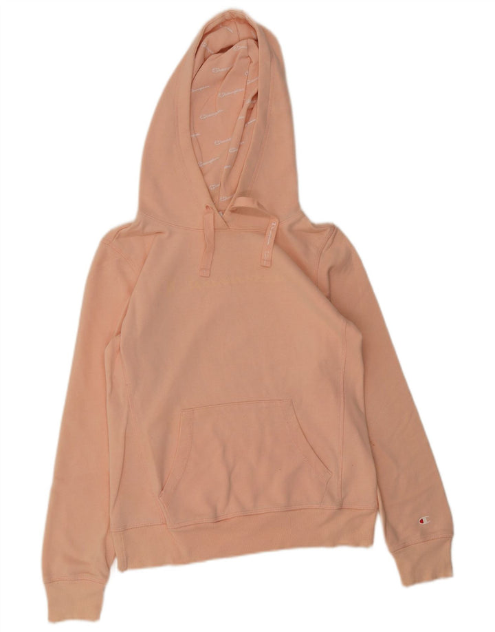 Champion Damen Kapuzenpullover UK 12 Mittelrosa