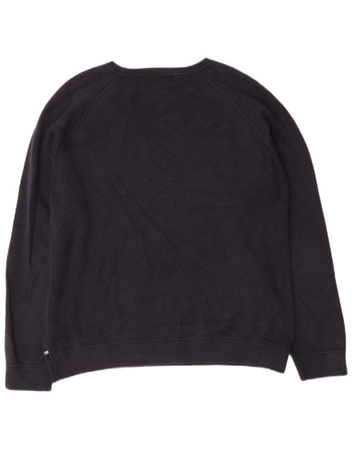 Marks & Spencer Herren Autograph Pullover mit U-Boot-Ausschnitt, mittelgroß, Marineblau