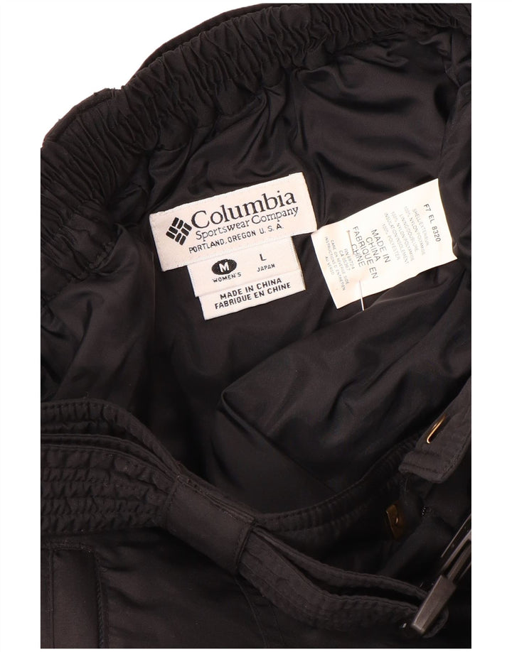 Columbia Damen Skihose UK 12 Mittelschwarzes Nylon