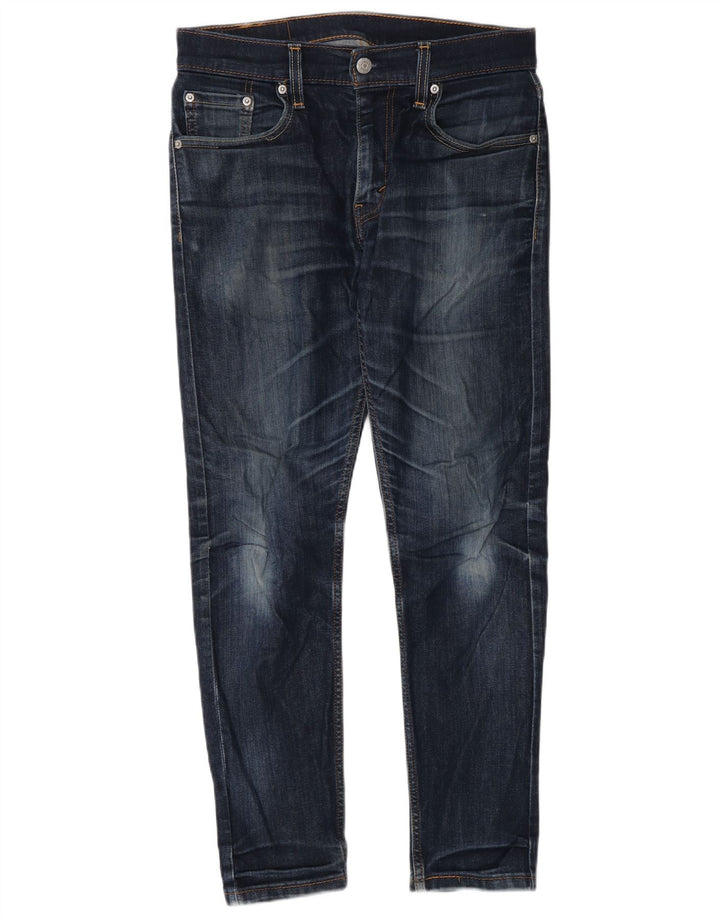Levi's Herren 512 Slim Tapered Jeans W30 L30 Blaue Baumwolle