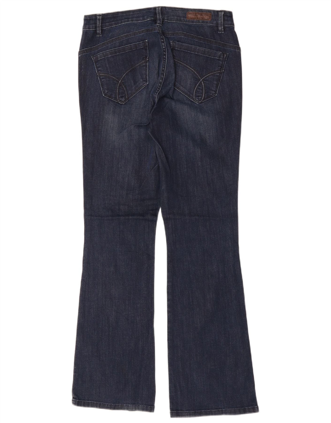 Calvin Klein Damen Bootcut Jeans US 8 Medium W29 L31 Marineblaue Baumwolle