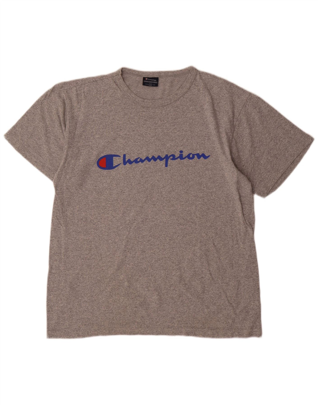 Champion Herren-T-Shirt mit Grafik, groß, grau gefleckt