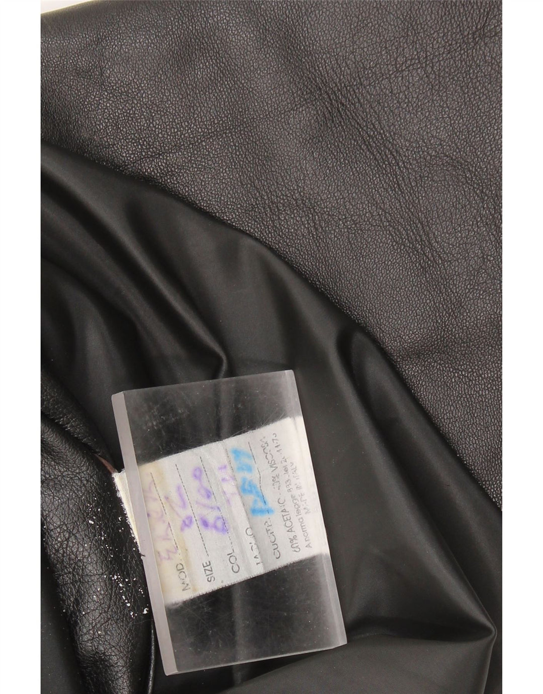 VINTAGE Herren Lederjacke UK 42 XL Schwarzes Leder