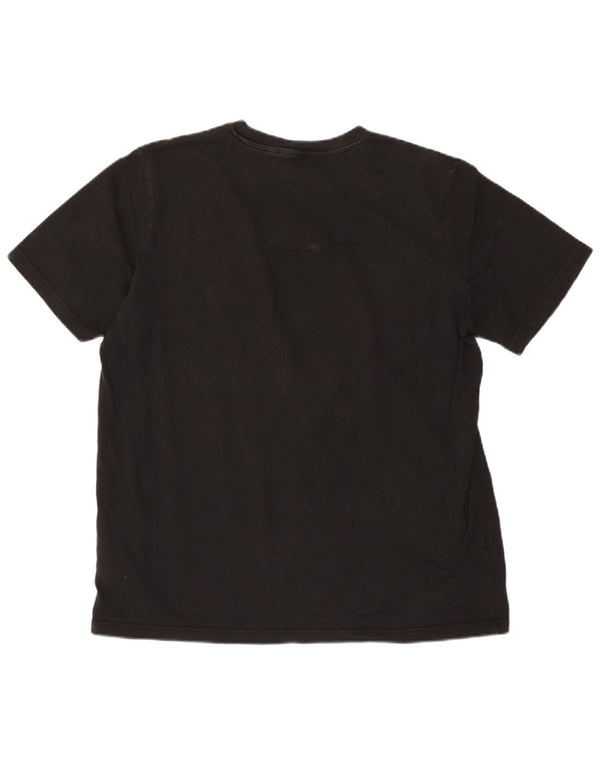 Adidas Mens Graphic T-Shirt Top Large Black Cotton