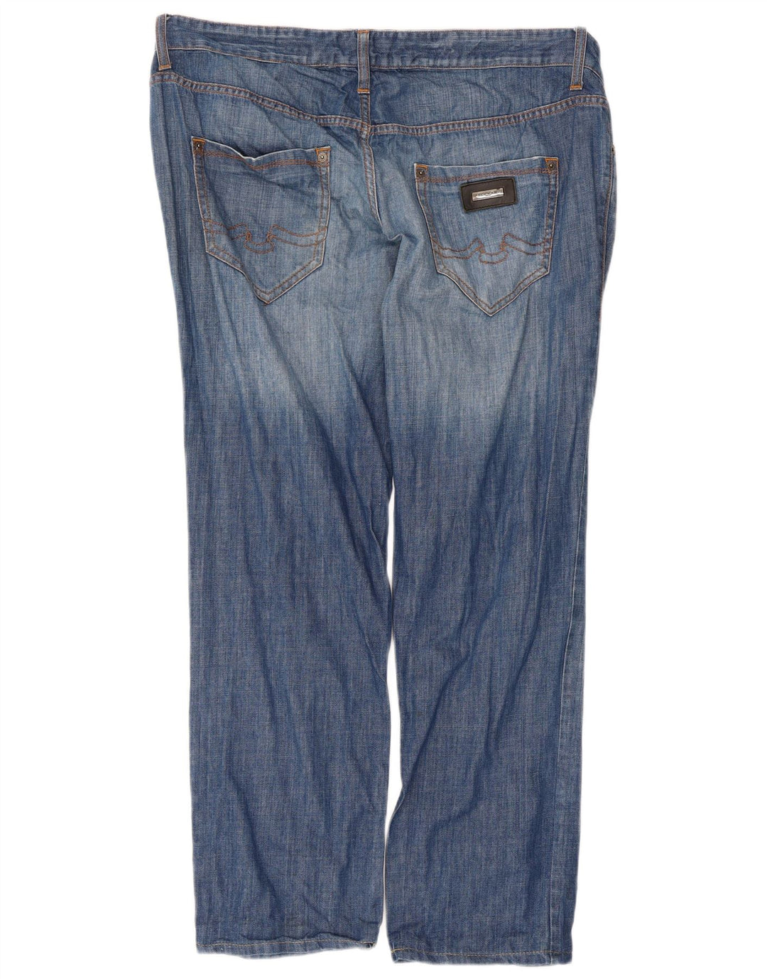 Richmond Damen Straight Jeans W40 L30 Blau