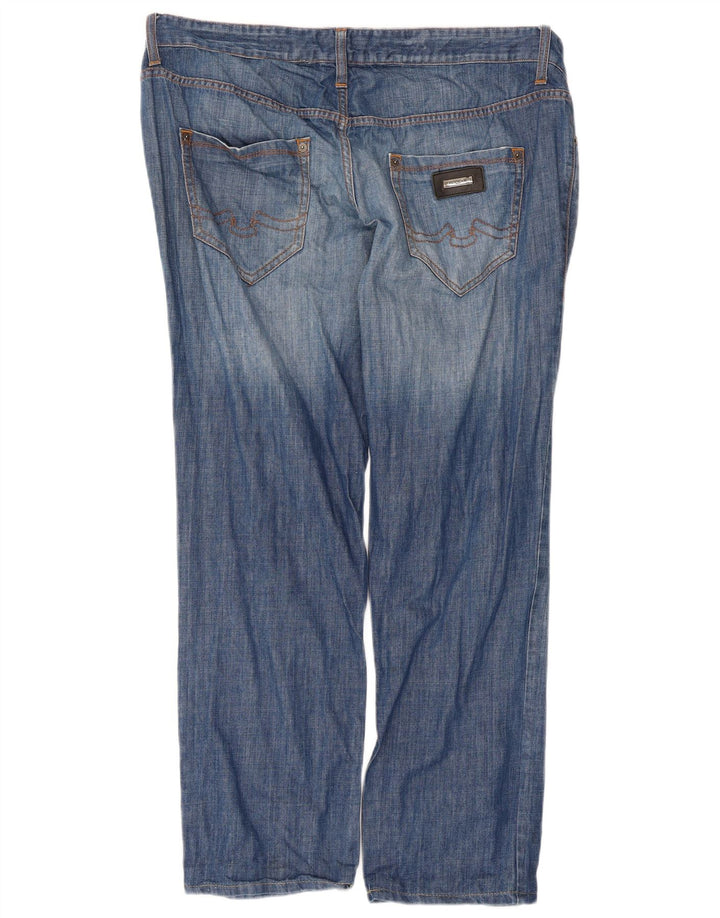 Richmond Damen Straight Jeans W40 L30 Blau