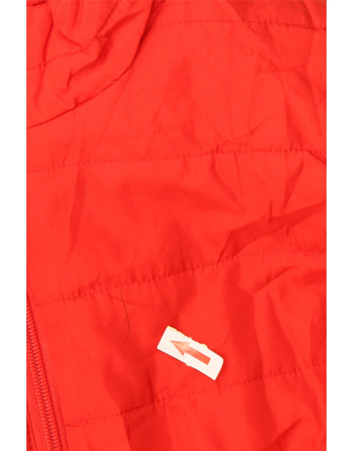 Marks & Spencer Damen Wattierte Weste UK 20 2XL Orange Polyester
