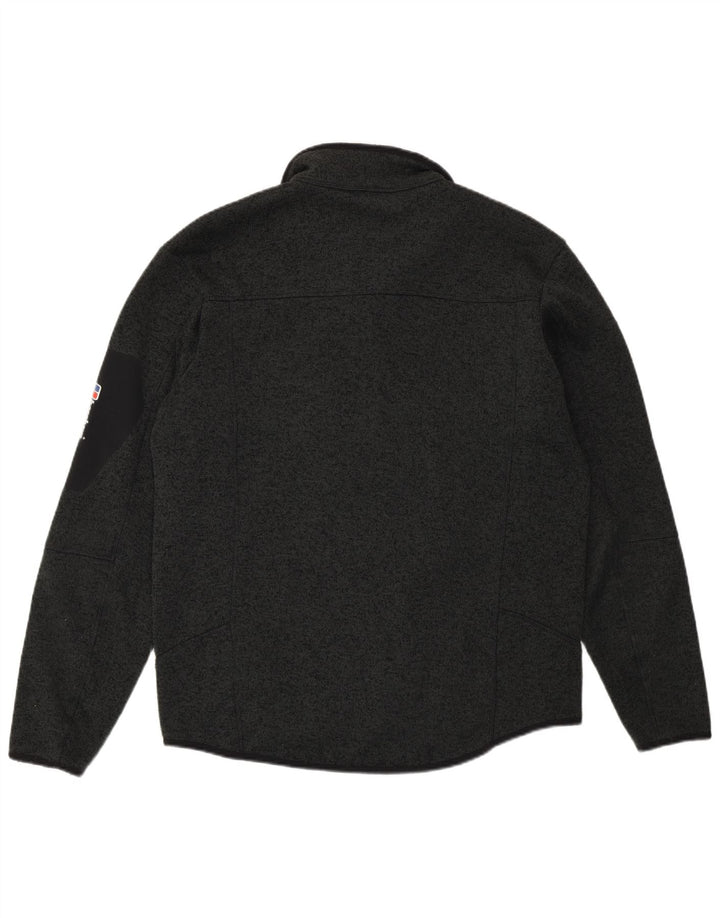 Berghaus Herren-Trainingsanzug-Top-Jacke, großes grau geflecktes Polyester