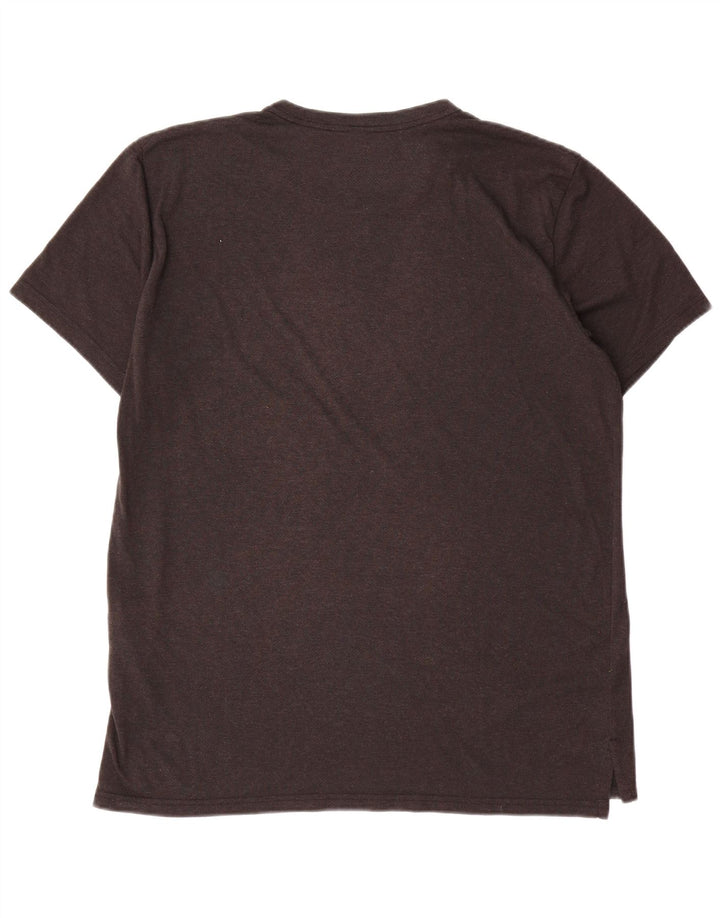 Nike Herren Dri Fit Grafik-T-Shirt-Oberteil, großes graues Polyester