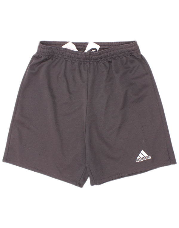 Adidas Sportshorts für Jungen, 11–12 Jahre, schwarzes Polyester