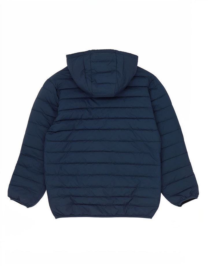 Quiksilver Jungen-Jacke mit Kapuze, gepolstert, 13–14 Jahre, groß, marineblau, Polyester