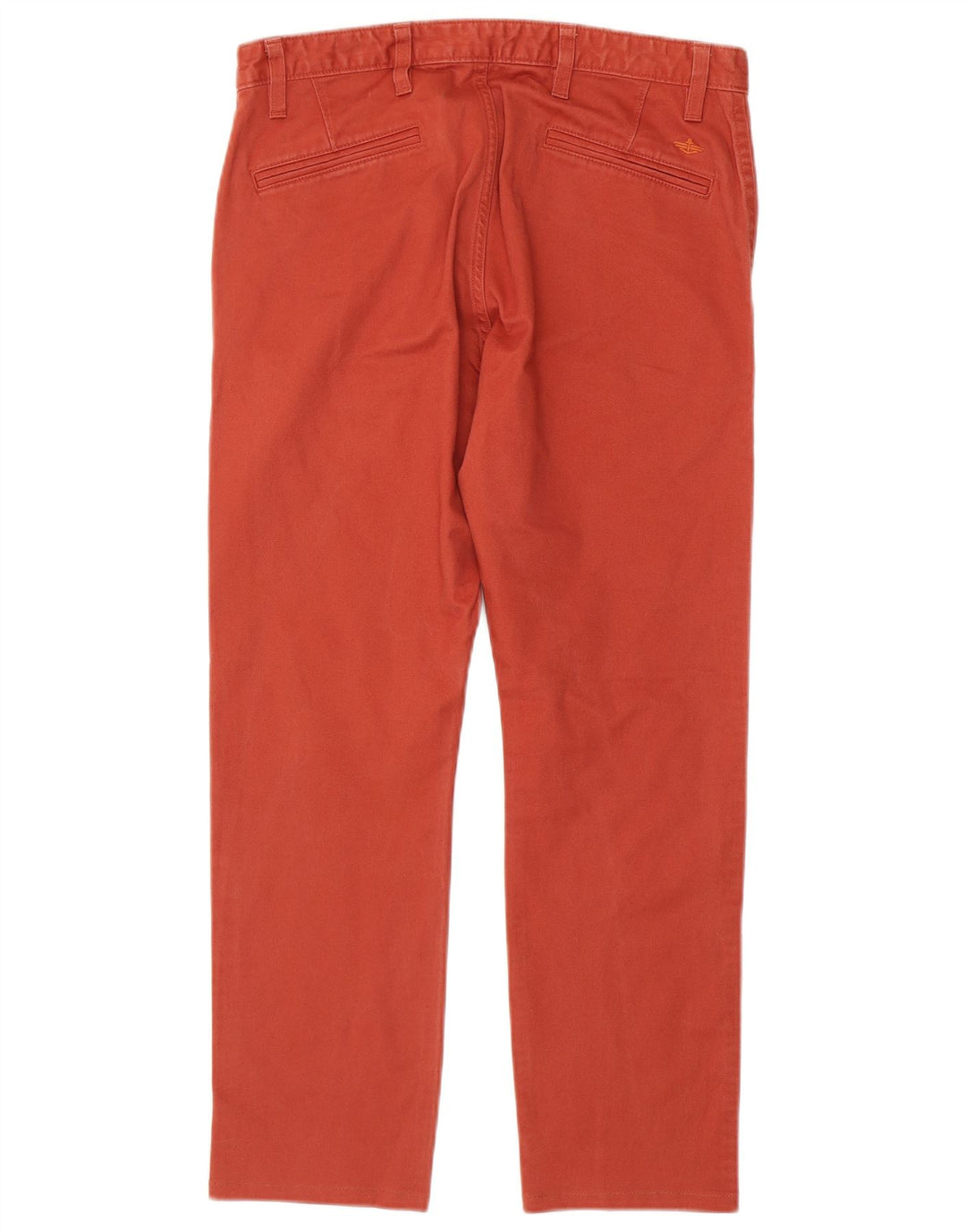 DOCKERS Gerade Chinohose für Herren, W34, L28, Rot