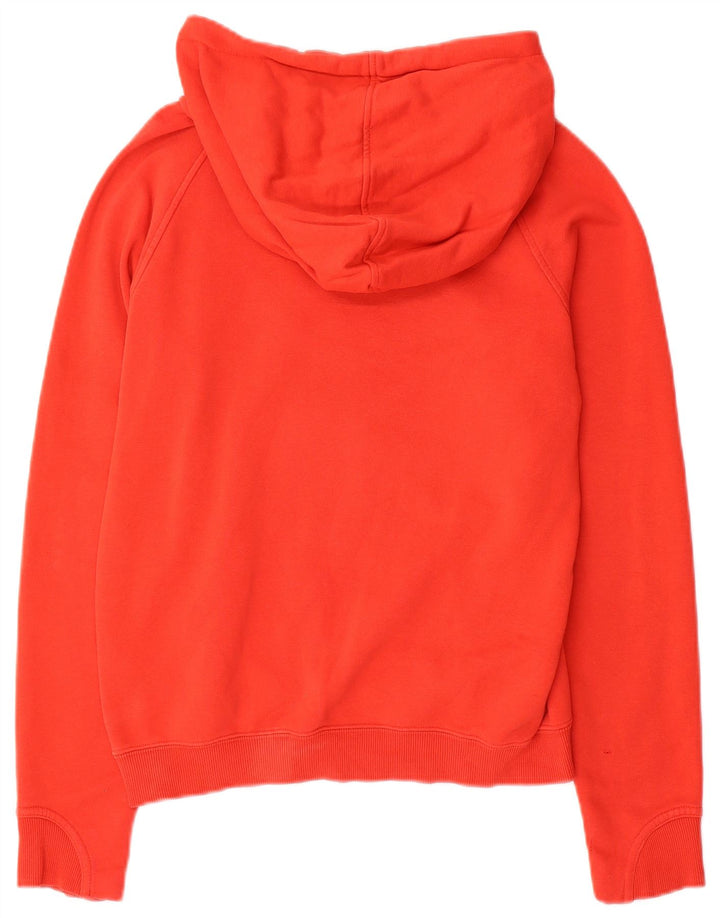 Adidas Damen Graphic Hoodie Pullover UK 12 Mittelrot
