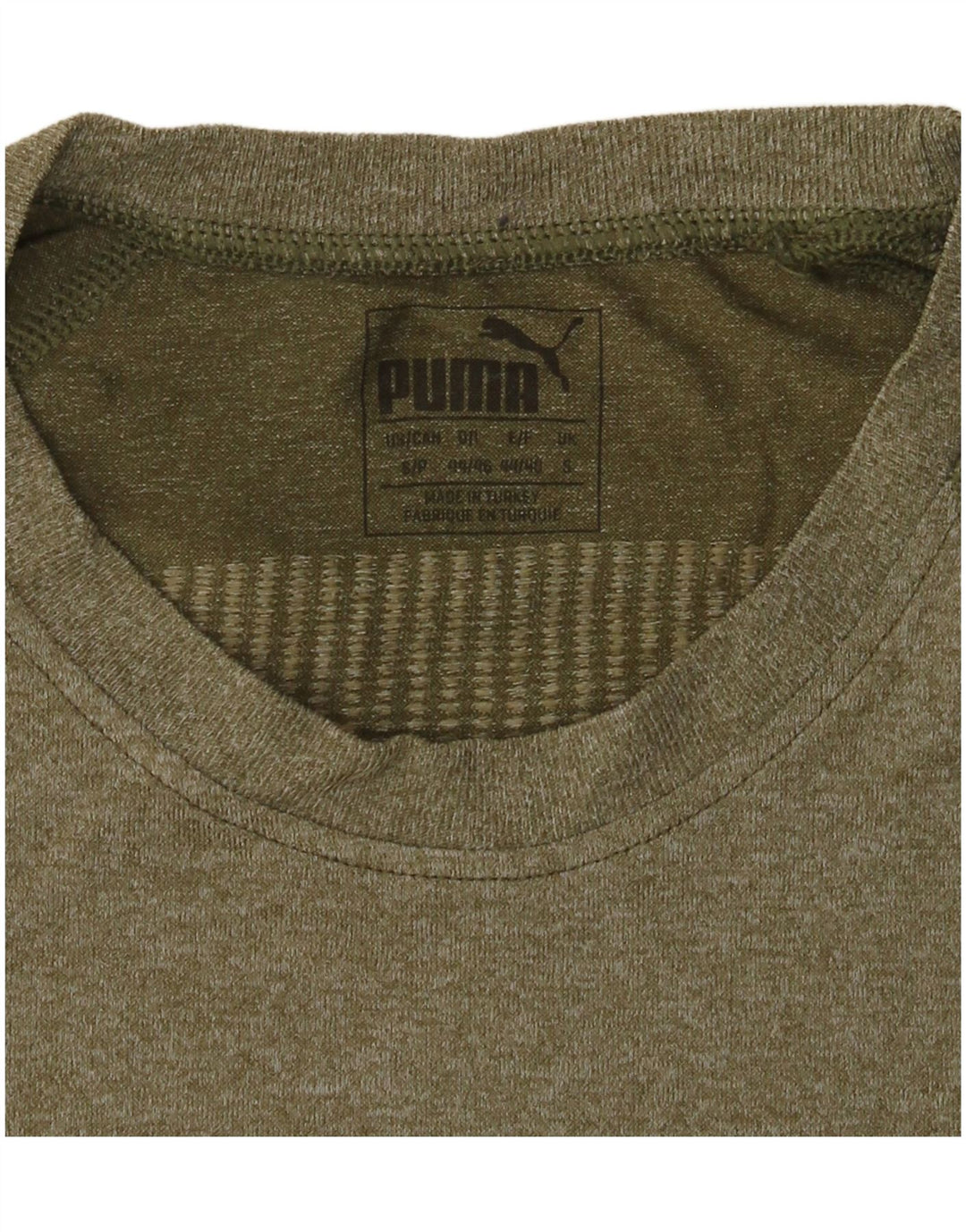 Puma Herren T-Shirt Top Small Khaki