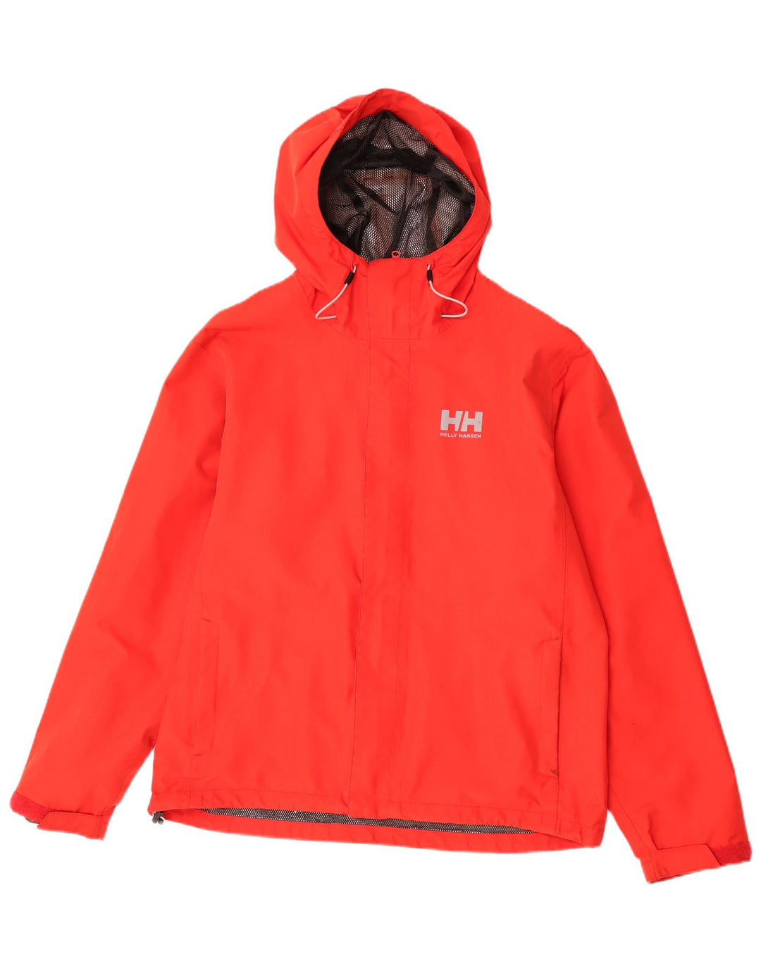 Helly Hansen Herren-Regenjacke mit Kapuze, UK 40, Größe L, Rot, Polyester