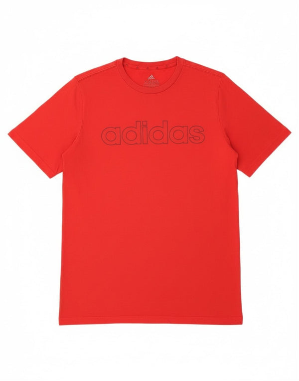 Adidas Jungen Graphic T-Shirt Top 15–16 Jahre, rote Baumwolle