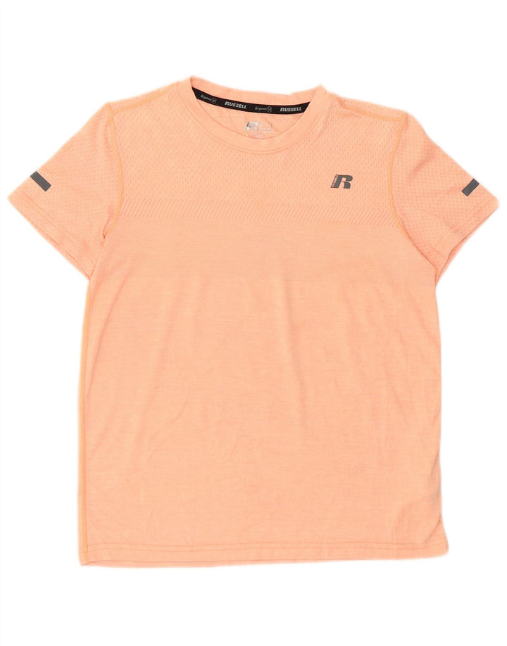 Russell Athletic T-Shirt für Jungen, 10–11 Jahre, groß, rosa Nylon