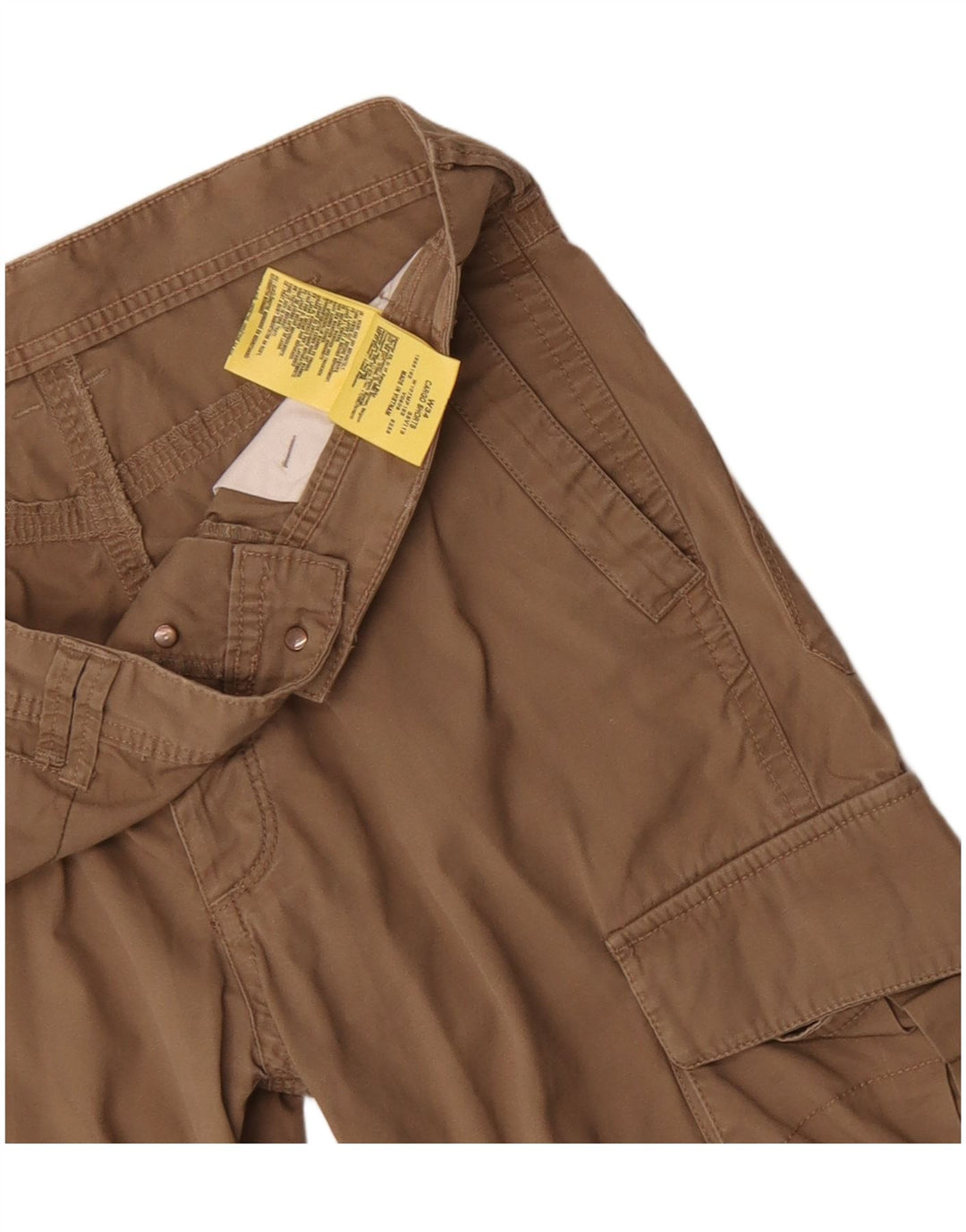 Wrangler Herren Cargoshorts W34 Große braune Baumwolle