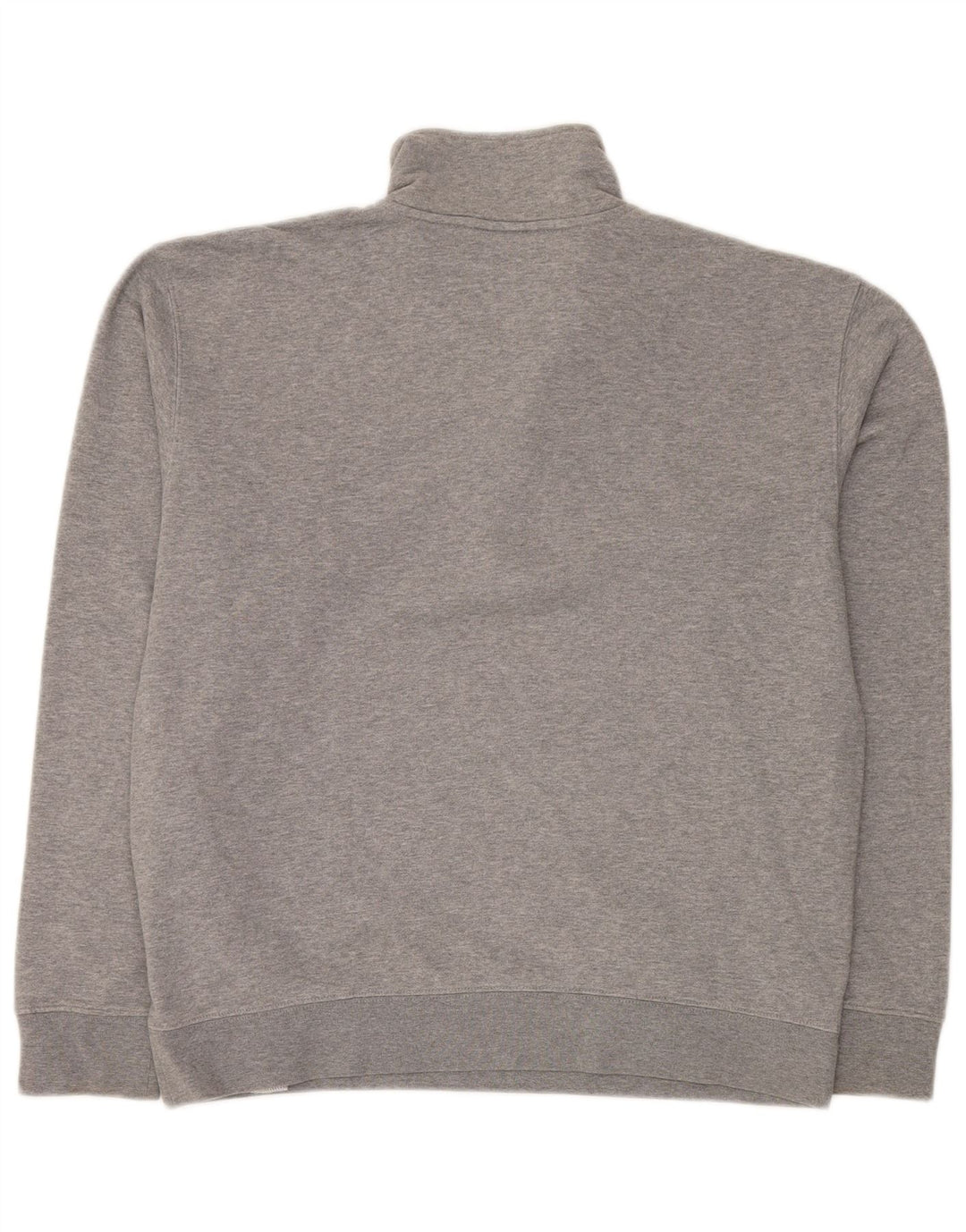 Fila Herren-Sweatshirt mit Reißverschluss am Hals, Mittelgrau