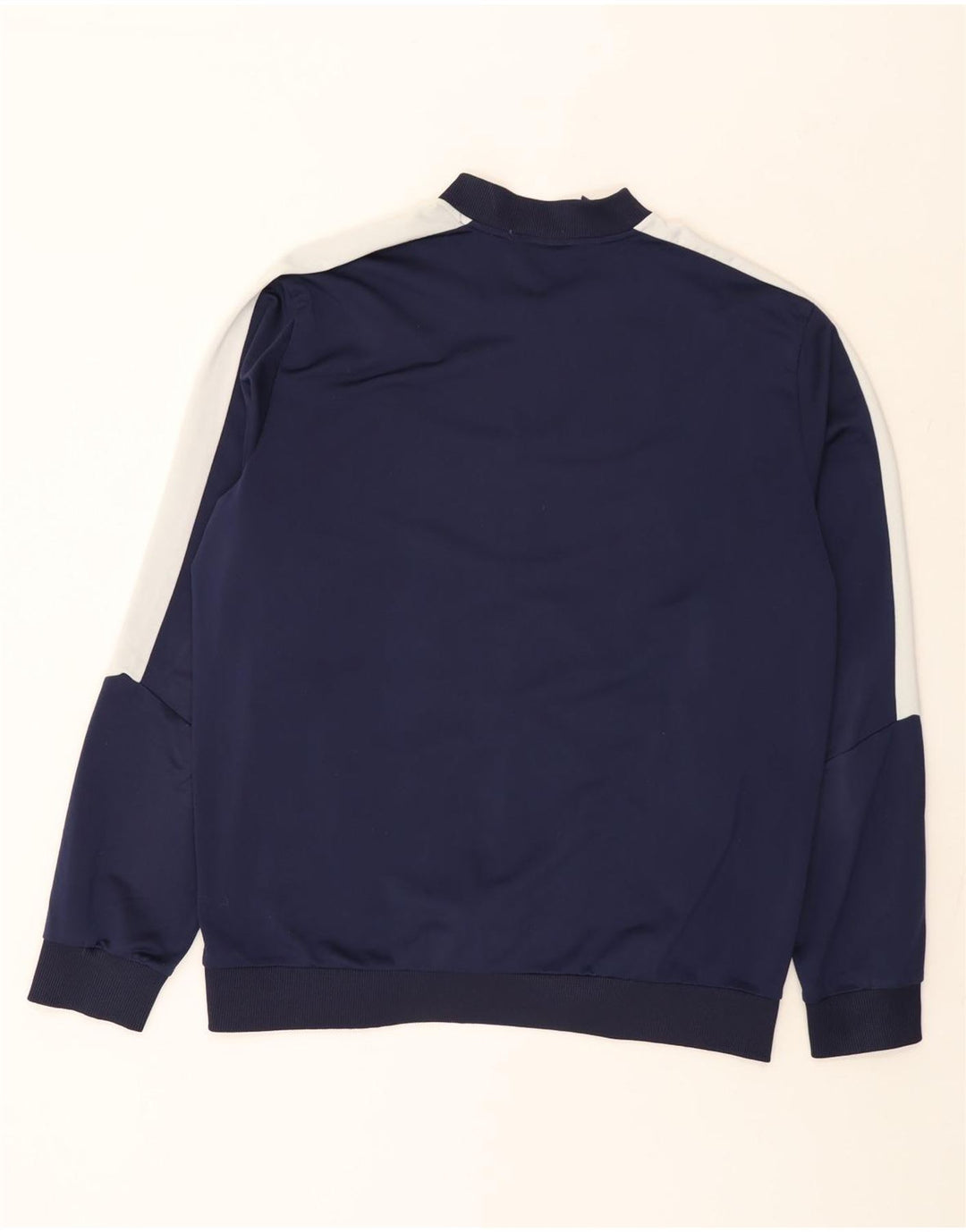 Puma Herren-Trainingsanzug mit grafischem Oberteil, XL, Marineblau, Farbblock