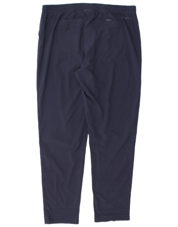 MOUNTAIN WAREHOUSE Womens Tracksuit Trousers UK 18 XL Navy Blue Polyester