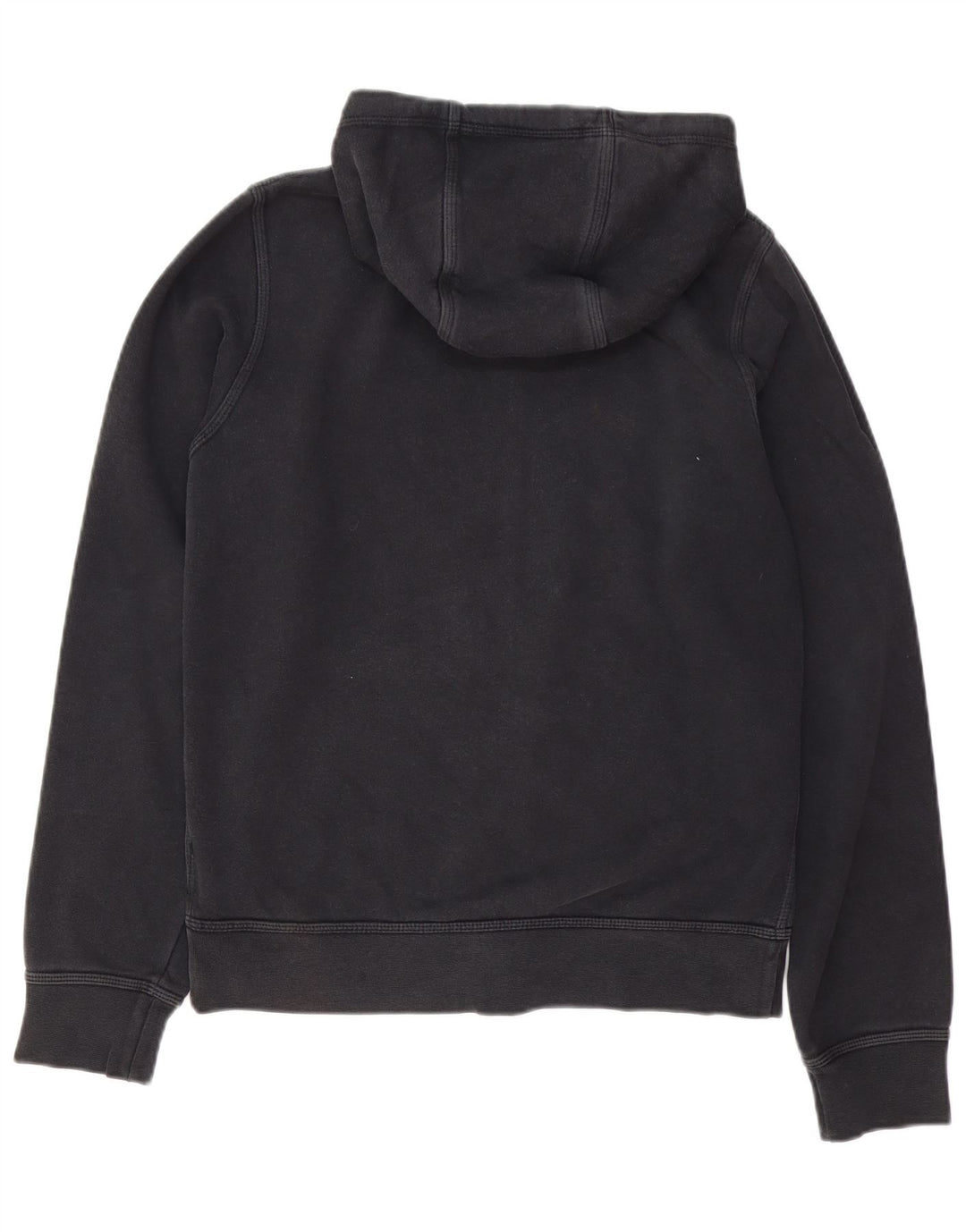 Nike Herren-Kapuzenpullover mit Reißverschluss, Größe S, schwarze Baumwolle