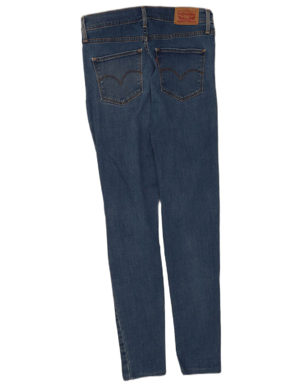 Levi's Damen 310 Shaping Super Skinny Jeans W27 L30 Blaue Baumwolle
