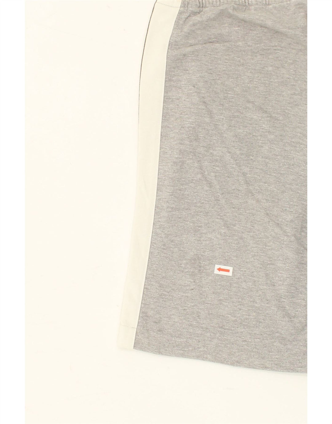 NIKE Womens Sport Shorts UK 10 Small Grey Colourblock Vintage Nike and Second-Hand Nike from Messina Hembry 
