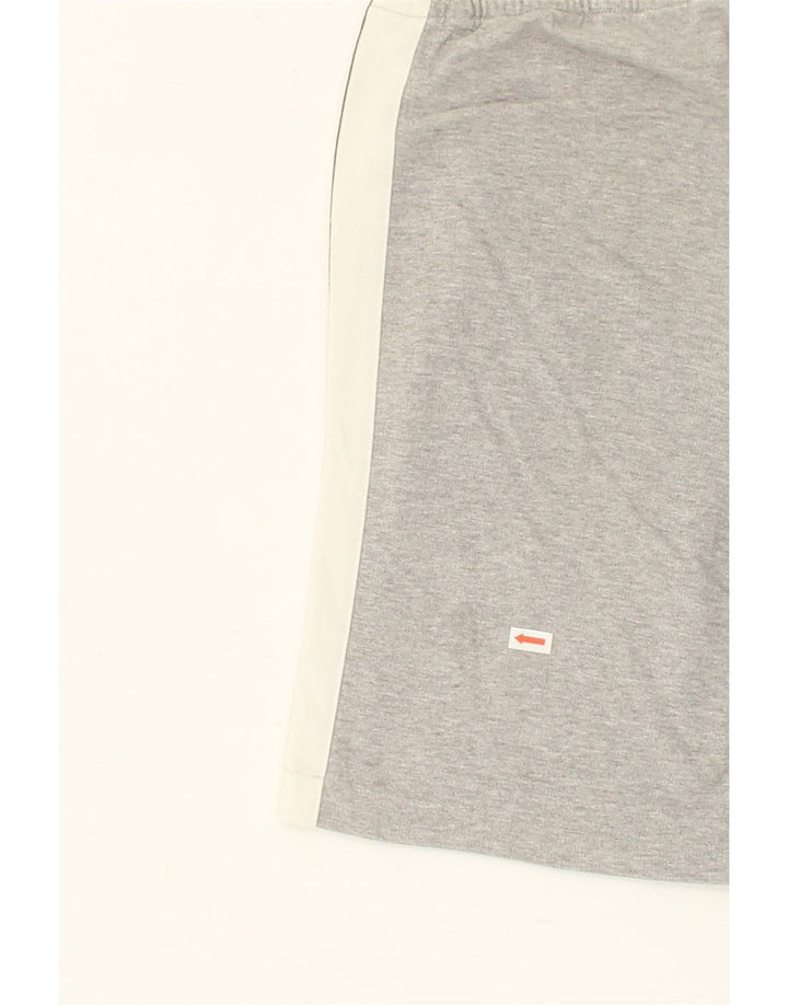 NIKE Womens Sport Shorts UK 10 Small Grey Colourblock Vintage Nike and Second-Hand Nike from Messina Hembry 