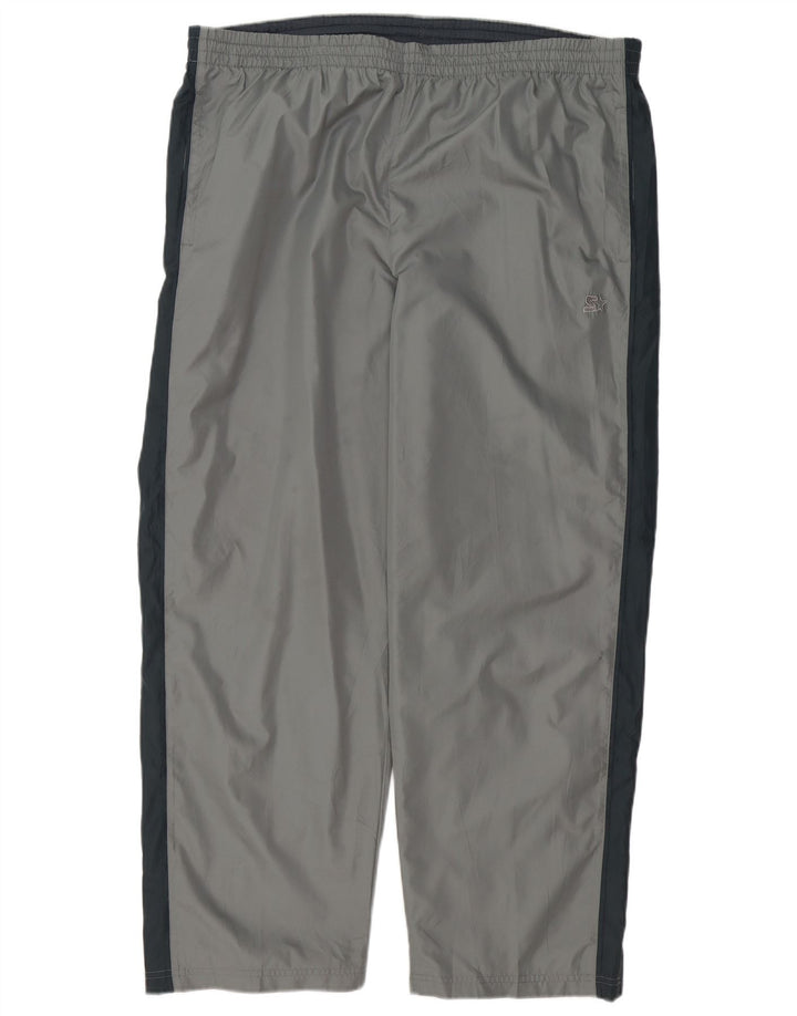 Starter Herren-Trainingshose, groß, graues Colourblock-Polyester