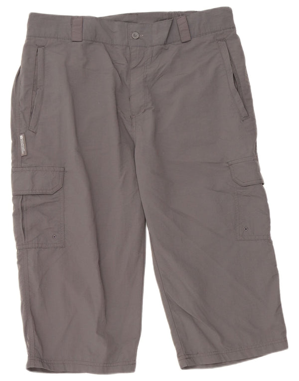 Mountain Warehouse Cargo-Bermudashorts für Herren, W34, großes graues Nylon
