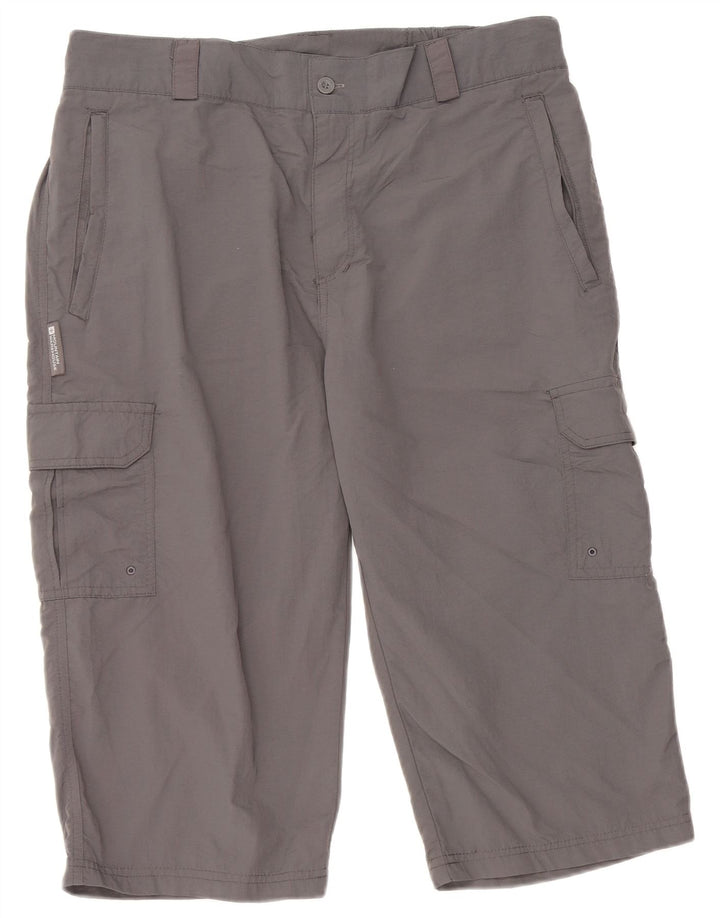 Mountain Warehouse Cargo-Bermudashorts für Herren, W34, großes graues Nylon