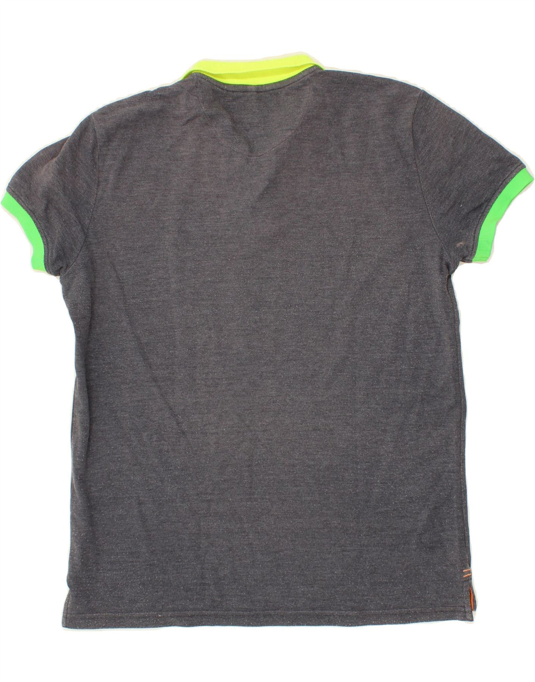 INVICTA Mens Polo Shirt Medium Grey Cotton Vintage Invicta and Second-Hand Invicta from Messina Hembry 