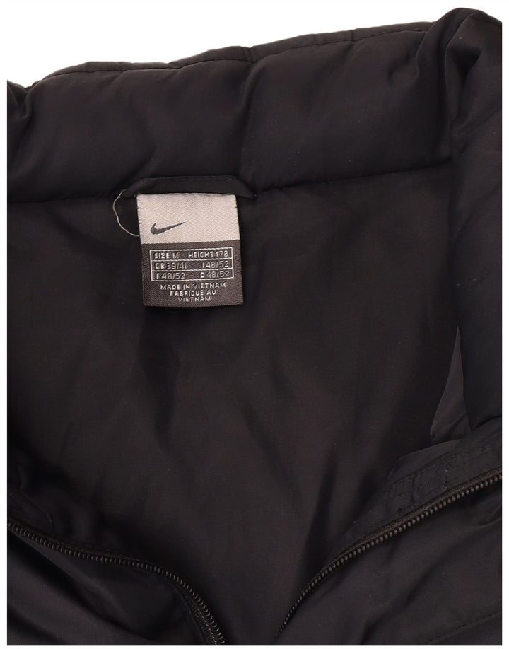 Nike Herren gepolsterte Jacke UK 39/41 Medium Schwarz
