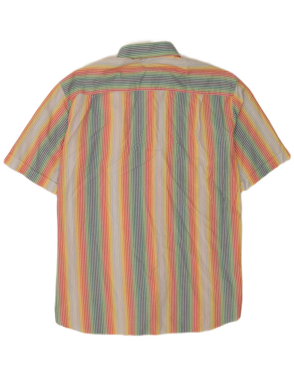 Paul & Shark Herren-Kurzarmhemd, Größe 44, XL, mehrfarbig, Nadelstreifen