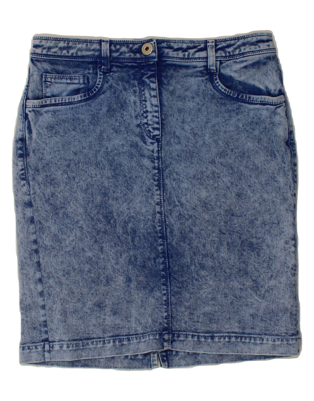 TRUSSARDI Womens Denim Skirt IT 44 Medium W30  Blue Vintage Trussardi and Second-Hand Trussardi from Messina Hembry 