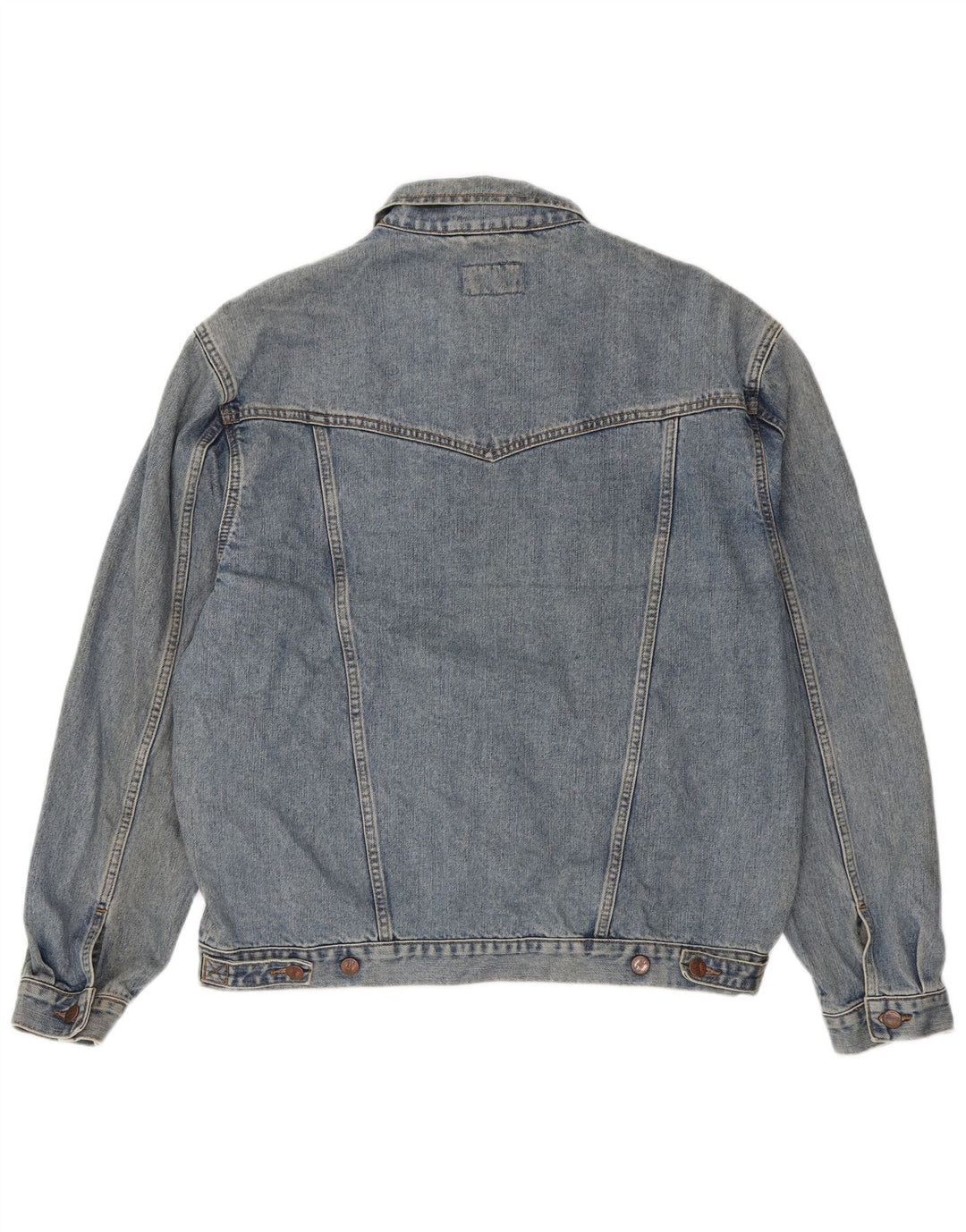 Wrangler Herren Jeansjacke UK 42 XL Blaue Baumwolle
